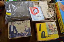 Four Vintage Wooden Jig Saw Puzzles