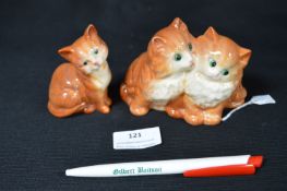 Three Beswick Kittens