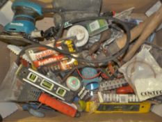 Makita Sander and Assorted Tools