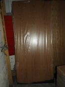 *Oak Faced Solid Wood Door (36,1/2" x 80,3/4" x 1,3/4")