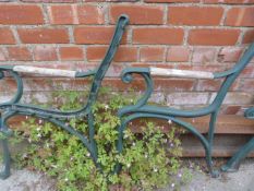 Pair of Cast Iron Bench Ends