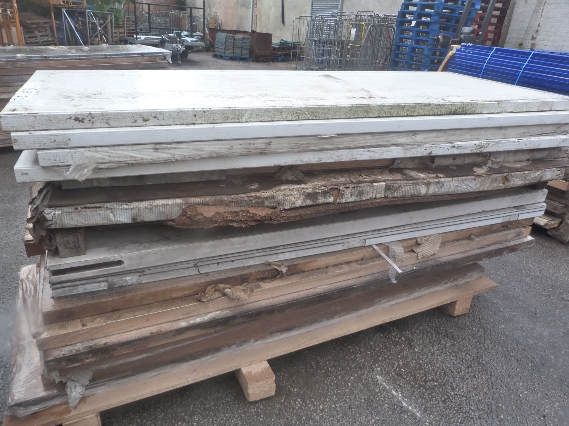 *Pallet of Fifteen Assorted Solid Doors