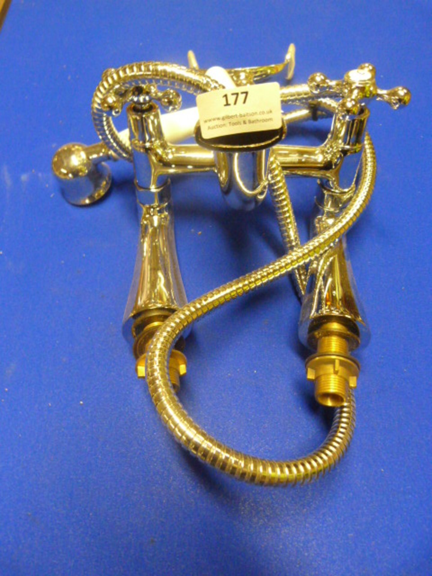 *Victorian Style Mixer Taps with Handheld Shower