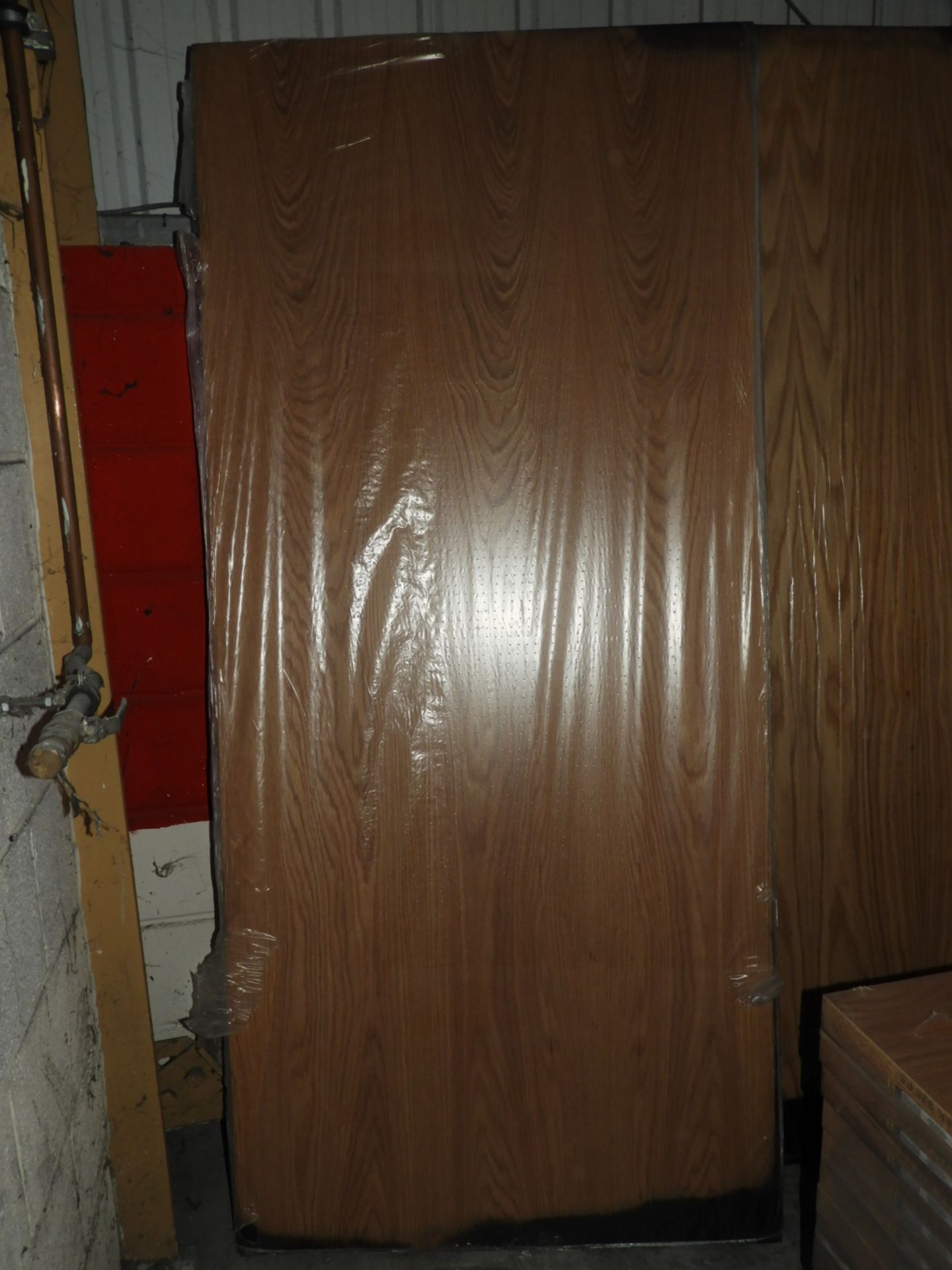 *Oak Faced Solid Wood Door (36,1/2" x 80,3/4" x 1,3/4")