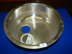 *Round Stainless Steel Sink