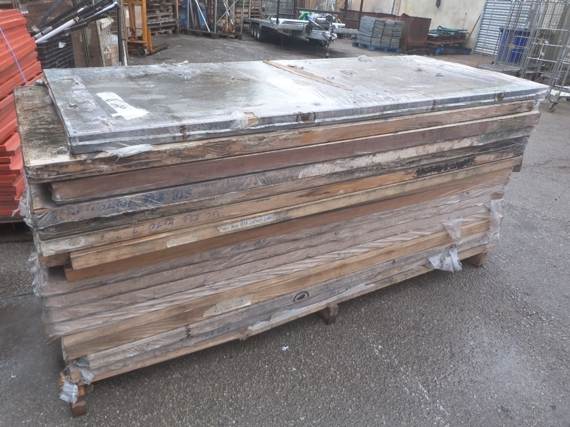 *Pallet of Fifteen Assorted Solid Doors