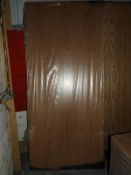 *Oak Faced Solid Wood Door (36,1/2" x 80,3/4" x 1,3/4")