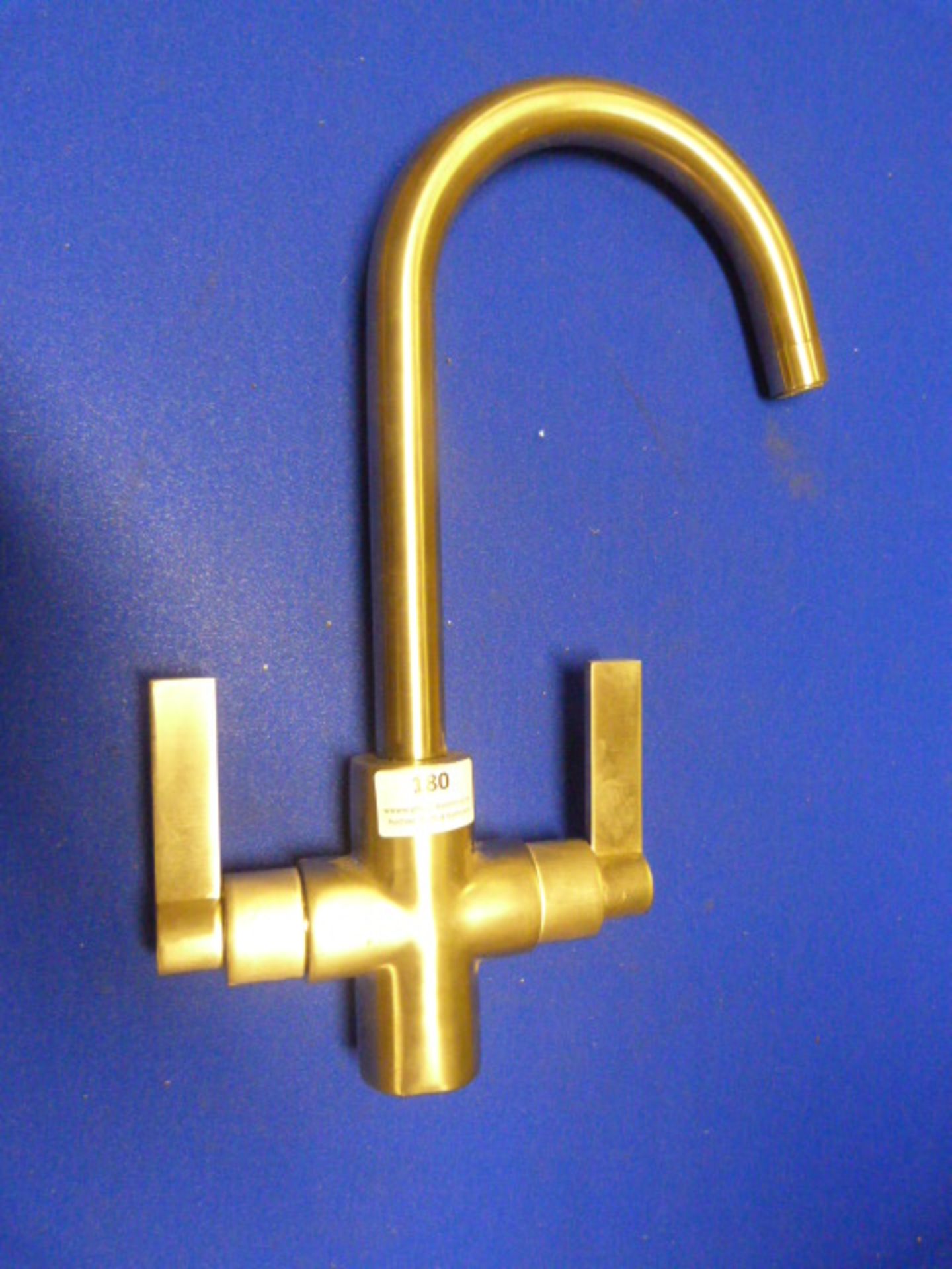 *Brushed Nickle Mixer Tap