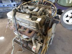 Complete Mercedes Benz 2.5 Cylinder Diesel Engine and Manual Injector Pump