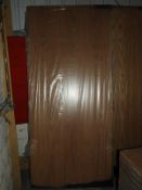 *Oak Faced Solid Wood Door (36,1/2" x 80,3/4" x 1,3/4")