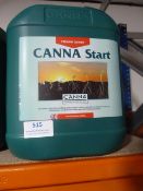 5L Bottle of Canna Start Plant Food