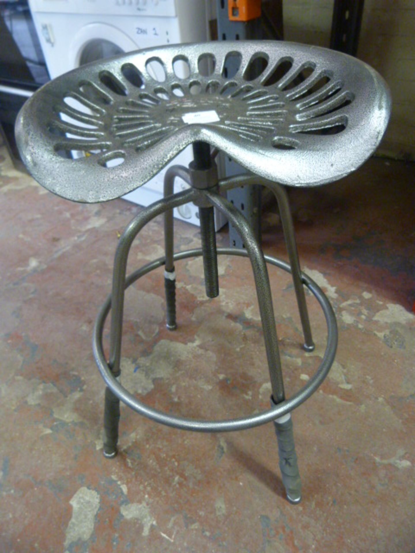 *Wind Up Tractor Seat Stool