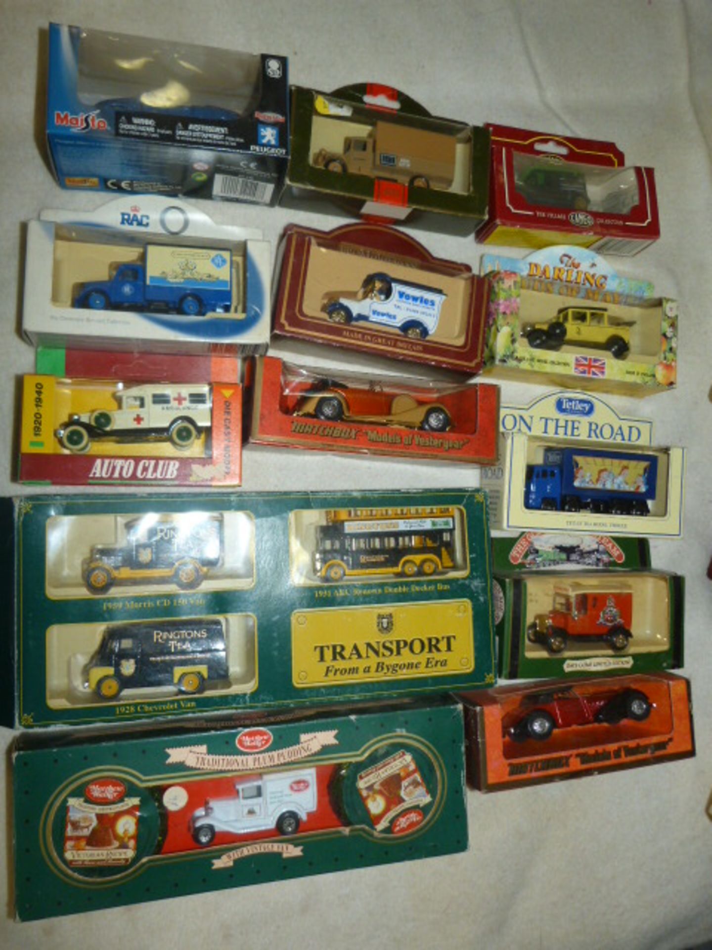 Assorted Collectors Cars and Vehicles (Box Not Inc