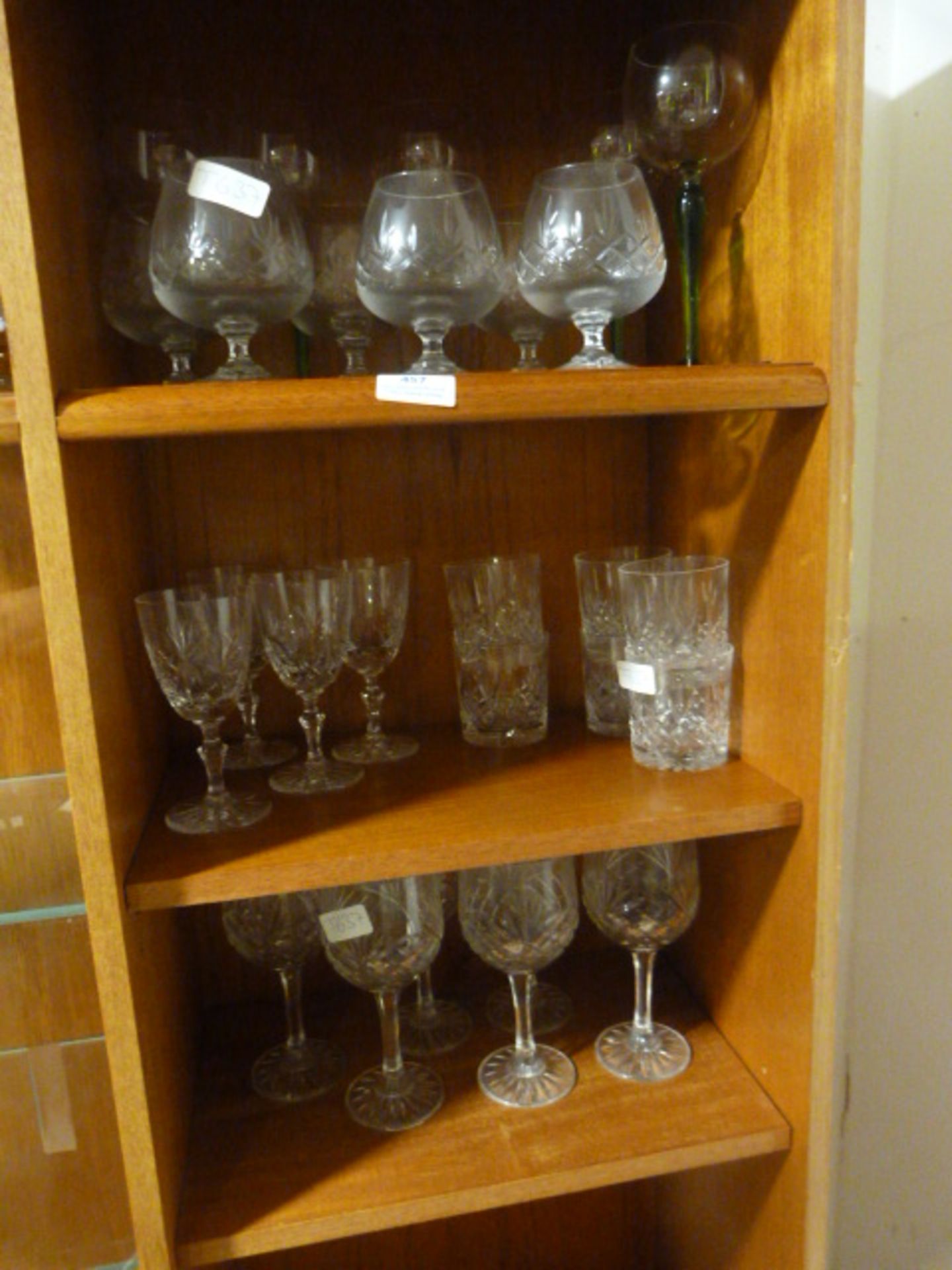 Quantity of Assorted Drinking Glasses