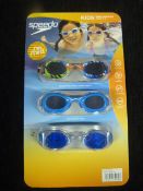 *Speedo Kids Swimming Goggles 3pk