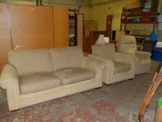 Two Seat Sofa, Armchair & Reclining Armchair