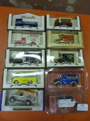 Ten Model Vehicles