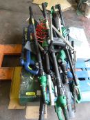 Pallet of Ferrex Telescopic Hedge Trimmers etc