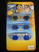 *Speedo Kids Swimming Goggles 3pk