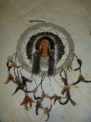 Native American Chief Dream Catcher