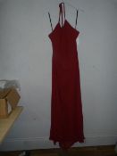 *Size: 14 Burgundy Bridesmaid Dress