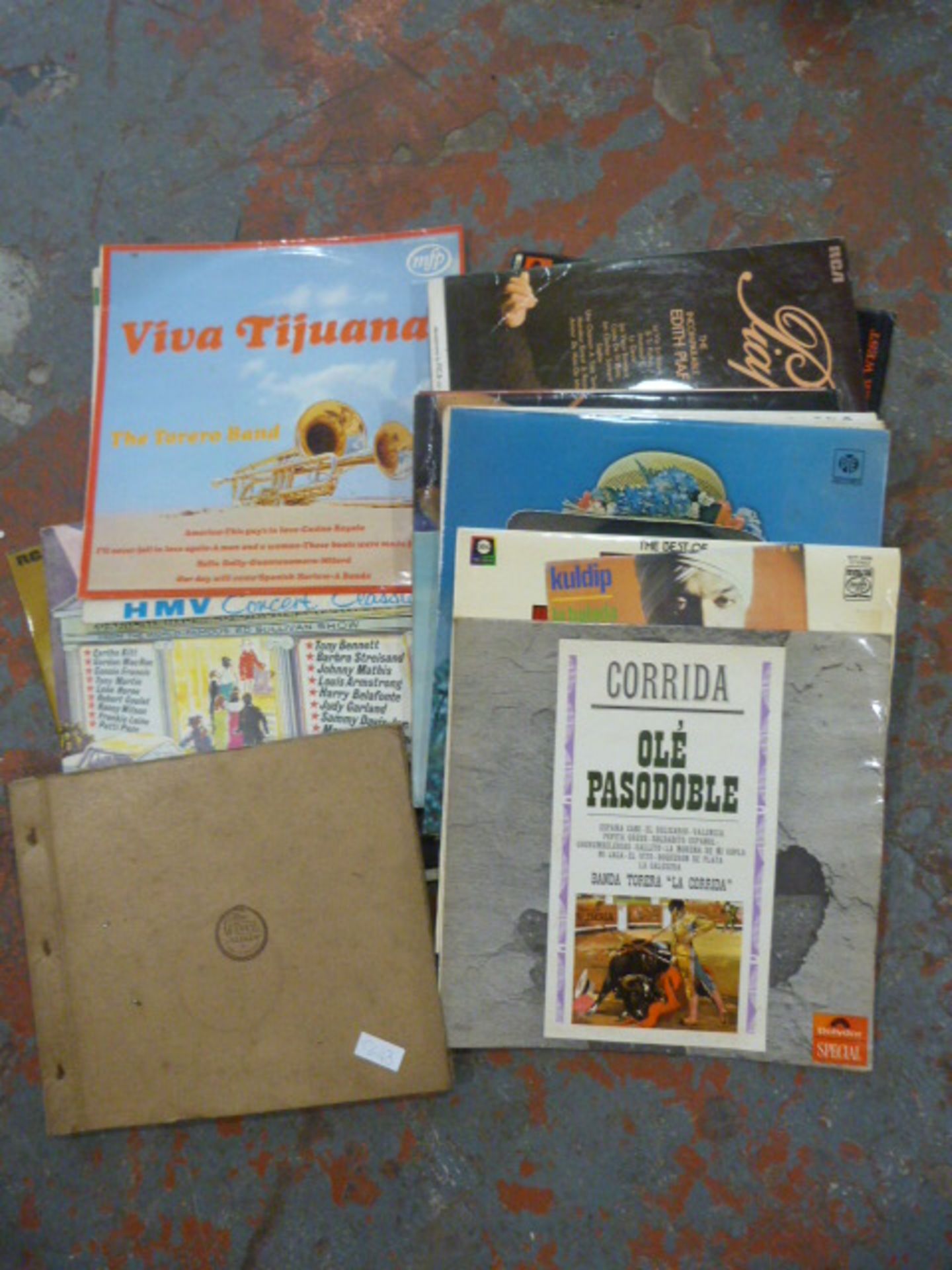 Small Quantity of LPs and 78rpm Records