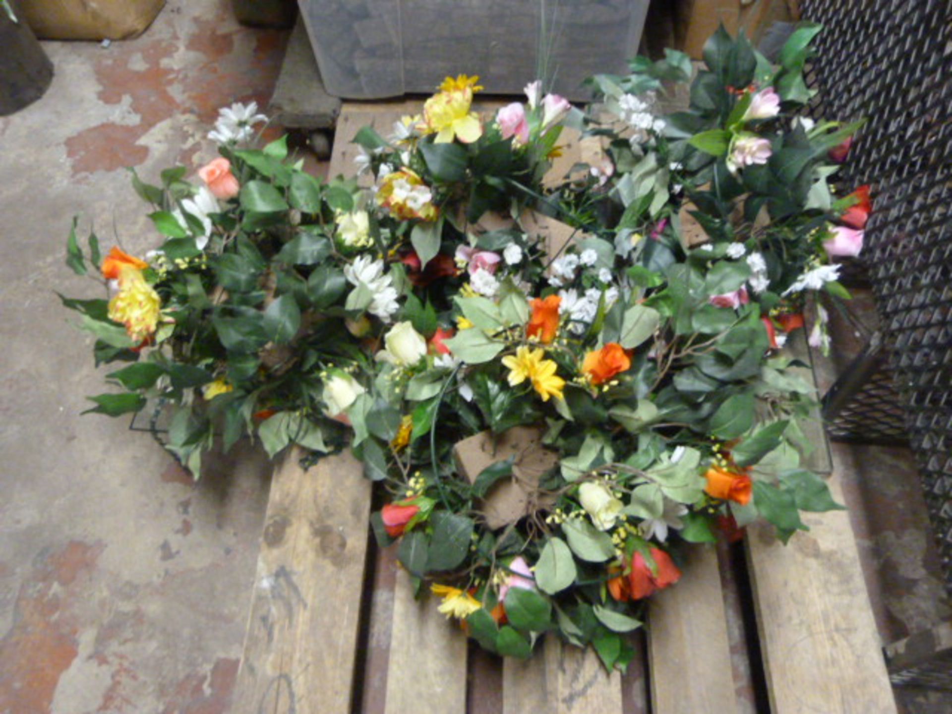 *Quantity of Artificial Flowers in Baskets