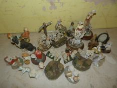 Box of Animal Related Ornaments