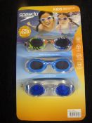 *Speedo Kids Swimming Goggles 3pk