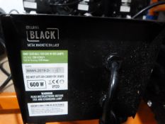 Black Metal Magnetic Ballast for 600W Lamp