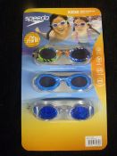 *Speedo Kids Swimming Goggles 3pk