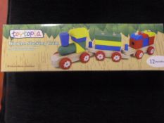 *Toytopia Wooden Stacking Train