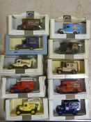 Ten Model Vintage Vehicles