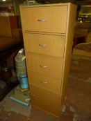 Four Drawer Unit with Cupboard