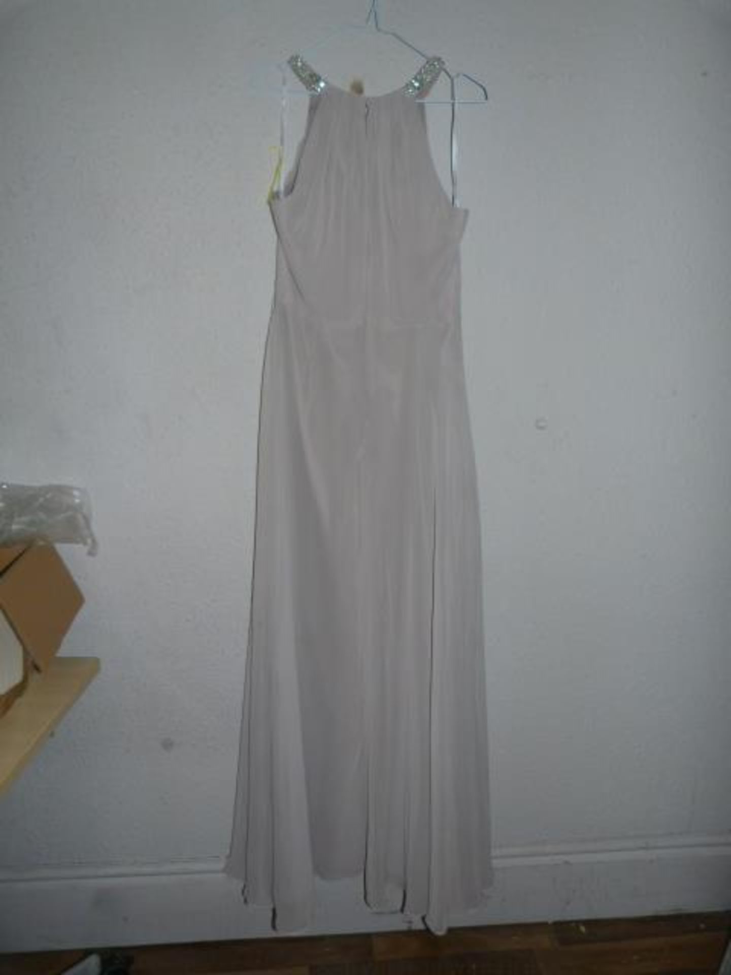 *Size: 12 Grey Bridesmaid Dress