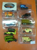 Ten Model Vehicles