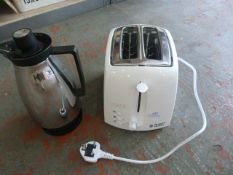 Russell Hobbs Toaster and a Thermos Jug