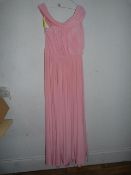 *Size: 14 Sea Pink Bridesmaid Dress
