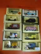 Ten Assorted Model Vehicles