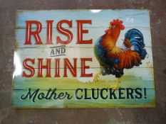 *Reproduction Tin Advertising Sign 70x50cm