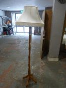 Wooden Standard Lamp