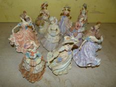 Assorted Leonardo Collection Figurines
