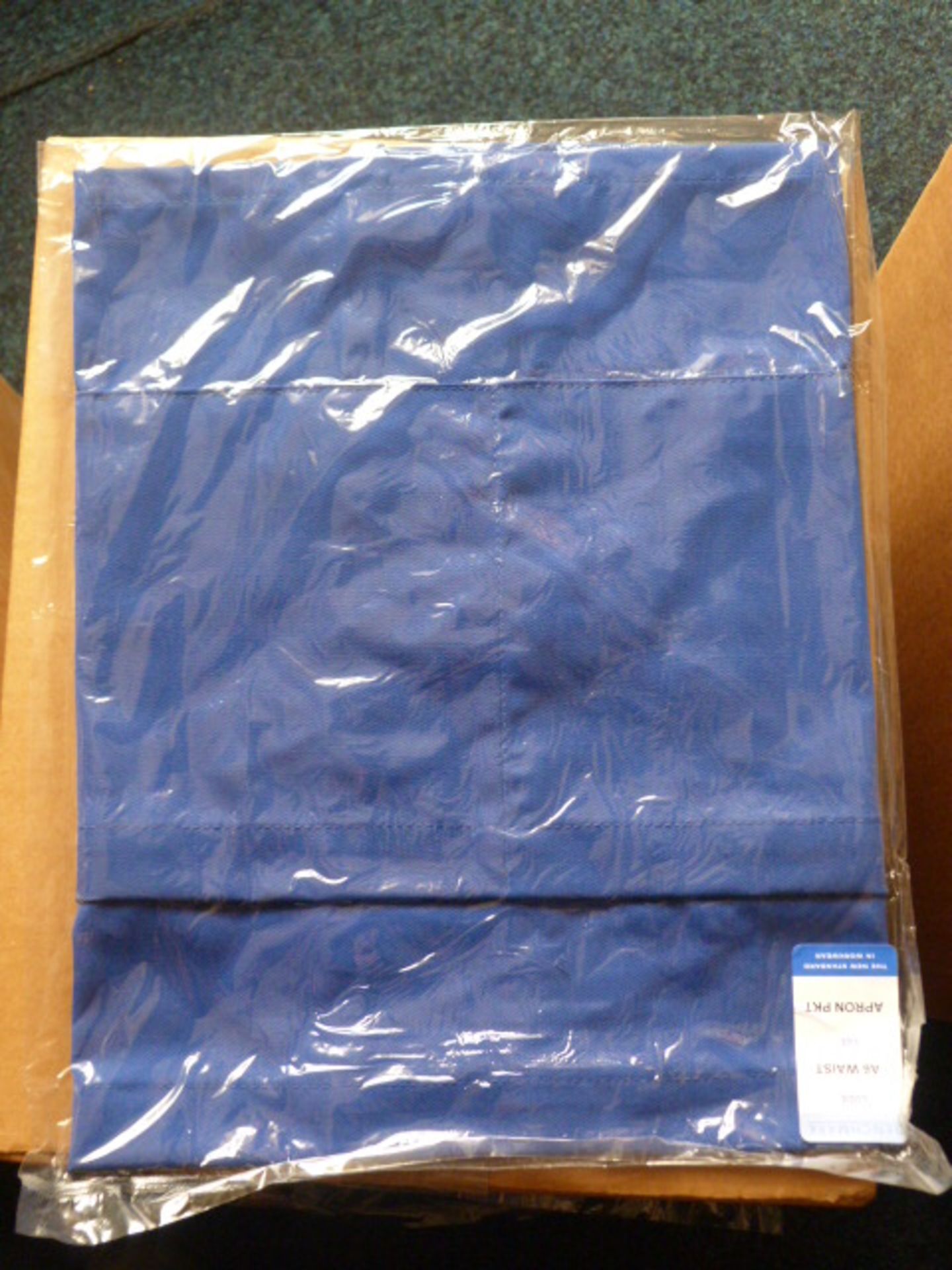 *65 Royal Blue Waist Aprons