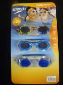 *Speedo Kids Swimming Goggles 3pk