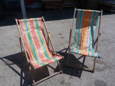 Two Deck Chairs