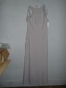 *Size: 12 Grey Bridesmaid Dress