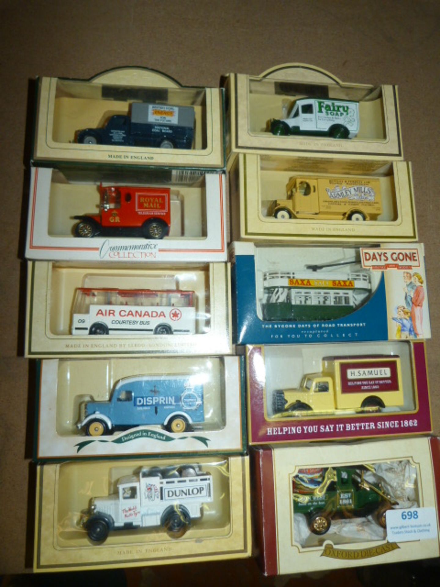 Assorted Model Vehicles