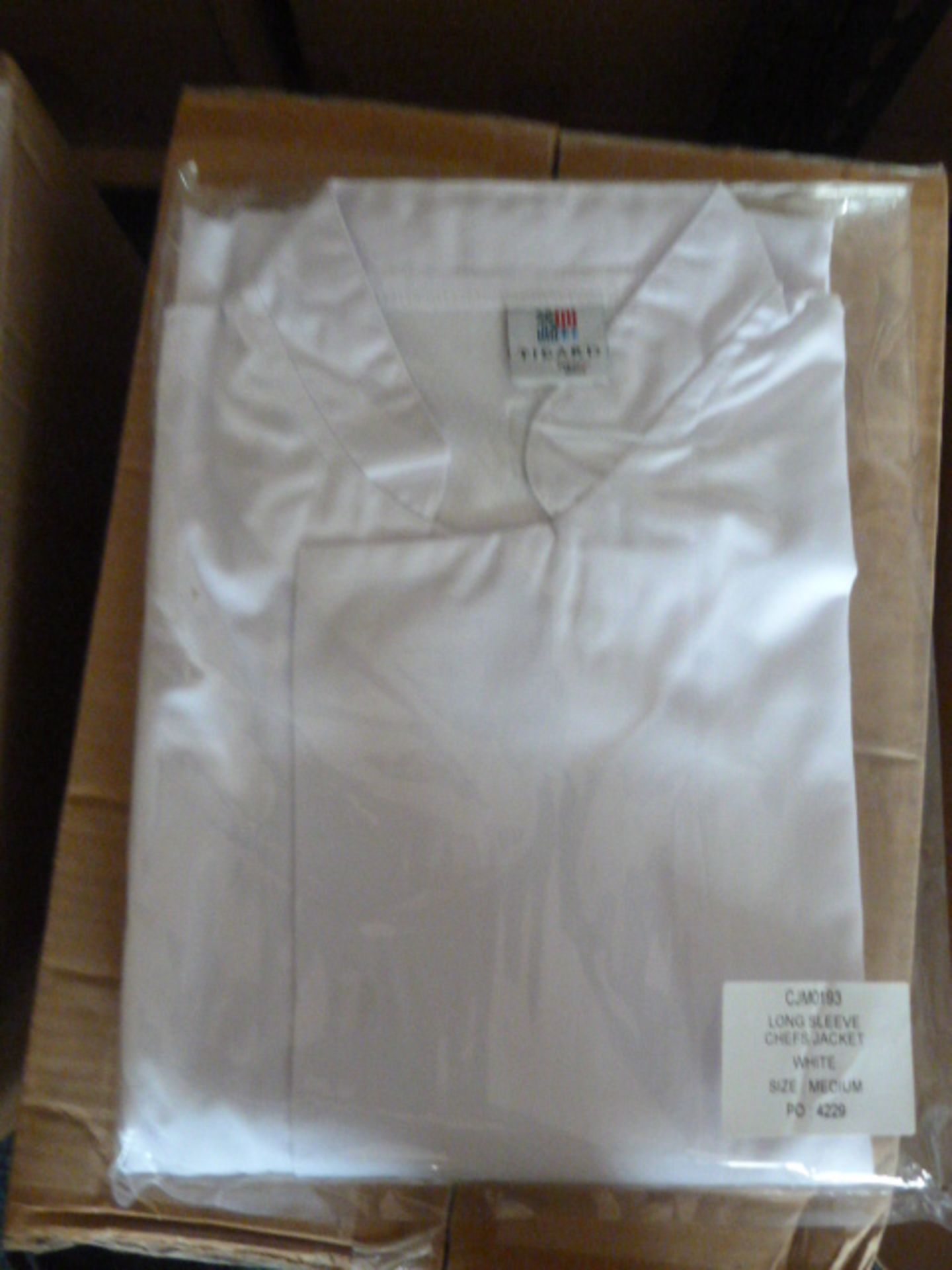 *25 Size: M Long Sleeve Chef Jackets