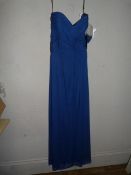 *Size: 10 Electric Blue Bridesmaid Dress