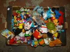 Tray of McDonald's Toys